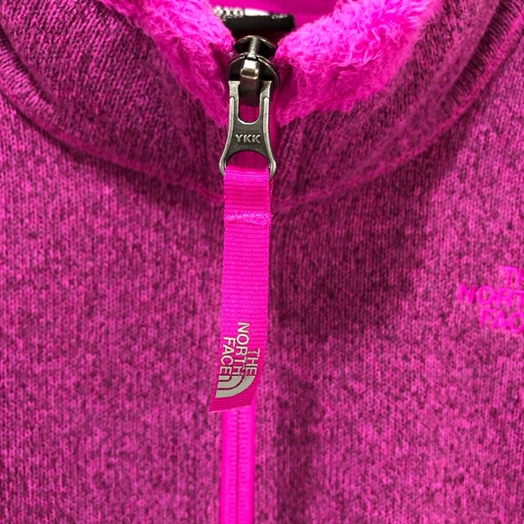 EUC THE NORTH FACE fleece pink jacket - Picture 4 of 10